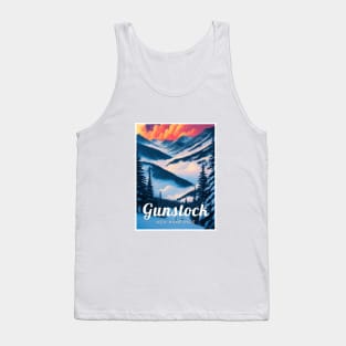 Gunstock ski - New Hampshire Tank Top